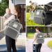 OTTOLIVES 3-in-1 Diaper Bag Backpack with Changing Station | Large Capacity Baby Bag for Boys and Girls - Grey - Buy Online on GoSupps.com