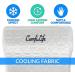 ComfiLife Knee Pillow Replacement Cover - Cooling Fabric - 10 x 8 x 6.3 - Buy Online on GoSupps.com