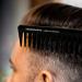 Charlemagne Coarse Carbon Comb for Men - Break-Resistant 19cm Antistatic Styling Comb for Hair & Beard - Perfect for Rough Hair & Curls - Buy Online on GoSupps.com
