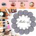 Reusable Makeup Remover Pads - Microfiber Facial Cleansing Rounds | Washable Gray Cloths - 12 Pack for Face Eye & Lips - Buy Online on GoSupps.com