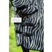 HKM Zebra Fly Rug with Neck - White/Black 135 cm | Belly Flap for Ultimate Comfort - International Shipping Available - Buy Online on GoSupps.com