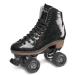 Sure-Grip Stardust Glitter Roller Skate BLACK Mens 7 / Ladies 8