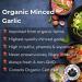 Organic Minced Garlic Dried 2oz (56g) High in Sulfur Phenols & Saponins Add Umami Essence & Savory Flavor Sprinkle Into Your Sauces Marinades or Rubs Minced Garlic 2oz (56g) - Buy Online on GoSupps.com