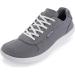 Whitin men women barefoot shoes barefoot shoes barefoot shoes barefoot sneaker canvas barefoot shoes minimal shoes wide toes wide trail running shoes gray 41 EU