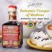 Bellina Gourmet Balsamic Gift Set - Bread Dipping Set with Giuseppe Giusti Balsamic Vinegar of Modena and Bread Dipping Dish with Grape Design Italian Cooking Gifts from Italy - 8.45 fl oz (250 ml) - Buy Online on GoSupps.com