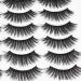 20 Pairs 3D Mink Eyelashes - Fluffy & Dramatic 17-18mm False Lashes for Wholesale Makeup - Buy Online on GoSupps.com