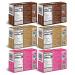 Simply Delish Instant Pudding Mix Variety Pack - Plant Based Guilt Free Desserts - Sugar Free, Non GMO, Gluten Free, Fat Free, Vegan & Keto Friendly - 0.7 oz & 1.76 oz (Pack of 6) - Buy Online on GoSupps.com