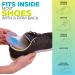 BraceAbility Heel Spur Cups - Silicone Plantar Fasciitis Insole Cushion Pads for Foot Pain Relief (Large, 1 Pair) - Buy Online on GoSupps.com