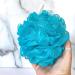 Loofah Body Scrub Set - XL 90g Blue Mesh Poufs for Men & Women - Exfoliating Bath Accessories | International Shipping - Buy Online on GoSupps.com