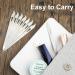 simarro 6 Pcs Metal Nail Files Stainless Steel Fingernail Toenail Files Double Sided Manicure Files for Polish Nail Nail Cleaner Tool - Buy Online on GoSupps.com
