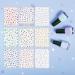 Christmas Nail Stickers - 18 Sheets Xmas Nail Art Decal Set for Kids & Adults - Self Adhesive Gold Silver Foil Reindeer Santa Snowflake Designs - Buy Online on GoSupps.com
