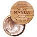 MANDA Organic Sun Paste - Natural  Reef & Ocean Safe - SPF 50 Sunscreen - Thanaka & Organic Ingredients for Active Lifestyles - Surfers  Hikers  Cyclists  Athlete Sunblock paste - 1.4oz 1.41 Ounce (Pack of 1)
