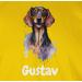 Personalized Dachshund T-Shirt for Dog Owners | Custom Name Gift by Shirtracer - Available in Yellow 3XL Large Sizes - Buy Online on GoSupps.com