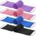 4 Pieces African Net Sponge African Bath Sponge African Exfoliating Net Long Exfoliating Body Scrubber Washcloth Nylon Body Scrub Towel with Ropes for Women Men Daily Use  Purple  Black  Blue  PinkV