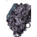 BOMBSHELL HAIR EXTENSIONS 250g 24" Curly 3 Pieces Full Head Clip On Hair Extensions Hair Piece Wig-DARK BLACK CHERRY M06 - Buy Online on GoSupps.com