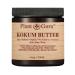 Raw Kokum Butter 4 oz. Jar - 100% Pure Natural Cold Pressed - Great for Skin Body and Hair Moisturizer DIY Creams Balms Lotions and Soap Making.