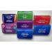 Weekly Pill Box Organizer - 8 Compartments Portable Travel Case with Folding Cover for Medication & Supplements - Purple Adult - Buy Online on GoSupps.com
