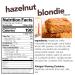 Nuts N More Hazelnut Blondie Spread - All Natural Keto Snack Low Carb Gluten Free High Protein Nut Butter (15 oz - Buy Online on GoSupps.com