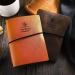 Chinco Golf Scorecard Book - Leather Golf Journal & Yardage Book - Yellow/Brown - Buy Online on GoSupps.com