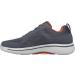 Skechers Men's GoWalk Arch Fit Athletic Walking Shoe 12 Charcoal/Orange - Buy Online on GoSupps.com