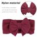 8-Piece Baby Headband Set with Bow | Newborn Elastic Nylon Hairbands & Toddler Girls' Turban Accessories - Buy Online on GoSupps.com