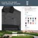 Three Sixty Six Men's Quick Dry Golf Shirt - Moisture Wicking Polo X-Large Black - Buy Online on GoSupps.com