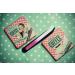 Mont Bleu Colour Crystal Nail File in Black Pouch - Czech Tempered Glass - Handmade in Czech Republic set of 3 Magenta Pink - Buy Online on GoSupps.com
