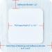 Areza Medical Foam Wound Dressing with Adhesive Border 6.5 x 6.5 Central Foam 4.1 x 4.1 5mm Thickness - 5 per Box - Buy Online on GoSupps.com