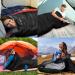 Coolzon Lightweight Backpacking Sleeping Bag for Adults & Kids | All-Season Camping & Hiking | 86.6in x 30in | Black - Buy Online on GoSupps.com