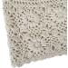 ZLYC Women Cotton Crochet Slouchy Beanie Hat - Handmade Knit Cutout Summer Floral Skull Cap in Solid Beige - Buy Online on GoSupps.com