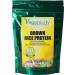Veganicity Brown Rice Protein Powder : Natural and Unflavoured 80% Protein Powder - 250g in a Recyclable Pouch