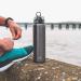 Ion8 1L Stainless Steel Drinking Bottle - Leak-Proof One-Hand Opening Dishwasher-Safe Durable & Scratch-Resistant - 1200ml Gray - Buy Online on GoSupps.com