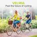 VELMIA Bike Seat: Comfy Memory Foam Saddle for Men & Women | Waterproof, Smart Zone-Concept | Ideal for Exercise, BMX, MTB & Road Touring - Buy Online on GoSupps.com