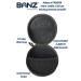 BANZ Baby Earmuffs Case - Premium Hard EVA Case for Baby Size Earmuffs and Bluetooth Headphones - Onyx Black - Buy Online on GoSupps.com