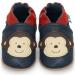 Baby Shoes with Soft Sole - Baby Girl Shoes - Baby Boy Shoes - Leather Toddler Shoes - Baby Walking Shoes 6-12 Months Monkey