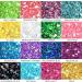 LEOBRO Holographic Chunky Glitter 32 Color Glitter Craft Glitter for Resin Art Christmas Glitter for Nail Body Epoxy Resin Glitter Sequin Flake Sparkle for DIY Tumbler Cards Jewelry Making - Buy Online on GoSupps.com