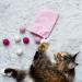 Lucybalu X Hello Kitty Cat Toy Filz Balls | Natural Cat Play Balls from Nepal | Set of 6 Pink | Fun Eco-Friendly Toys for Cats - Buy Online on GoSupps.com