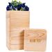 BLUE TEA - Handcrafted Wooden Tea Gift - Butterfly Pea Flower - 120 Cups (2.11 Oz) || ECO-FRIENDLY Gift || Clitoria Flower or Blue Pea Flower -Vegan - Gluten Free | Wooden Gift 2.12 Ounce (Pack of 1)