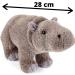 Zappi Co 22cm Pygmy Hippo Plush Toy from Safari Animals Collection - Soft and Cuddly Stuffed Animal for Kids - Buy Online on GoSupps.com