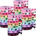 32 Pieces Ribbon Hair Ties Multi Colored Hair Accessories Non Crease Ponytail Holders Sports Elastic Ribbon Tie Gifts Mexican Festival Hair Accessories for Girls Women (Dance Pattern)