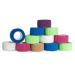 Self Adhesive Bandage Wrap: Non-Woven Breathable & Water-Resistant Vet Wrap for First Aid Self Adhesive - Multicolor- 12 Rolls 1 x 5 Yard