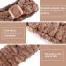 6 Pack Microfiber Spa Headbands for Women - Makeup, Face Washing, Skin Care - Fluffy & Fuzzy Headband Set - Buy Online on GoSupps.com