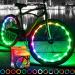 Brightz WheelBrightz LED Bike Wheel Lights  Pack of 2 Tire Lights  Bright Colorful Bicycle Light Decoration Accessories  Bike Wheel Lights Front and Back for Riding at Night  Fun for Kids & Adults Color Morphing