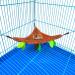 5PCS Forest Pattern Hammock and Swing Set for Small Animals - Cage Toy Accessories for Hamsters, Rats, Guinea Pigs, Gliders, and Squirrels - Buy Online on GoSupps.com