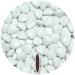 One -in chocolate heart 500g approx. 245 pcs gloss med.Guardian wedding chocolate chocolate lenses dark baptism heart candy bar candy wedding almond baptismal tanks heart drages white 500 g (1 Pack)