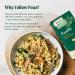 Grehge e Pasta Yellow Pea Fusilli - Vegan & Coeliac Friendly - 21g Protein - 340g - Buy Online on GoSupps.com
