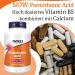 Now Foods Pantothenic Acid 500 mg - High Dose Vitamin B5 250 Vegan Capsules Gluten-Free & Soy-Free Laboratory Tested - International Shipping Available - Buy Online on GoSupps.com