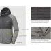 Little Donkey Andy Men's Gray Insulated Running Jacket - Medium Size - Buy Online on GoSupps.com