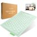 Backlaxx acupressure mat for feet - nail board feet for foot massage back neck and shoulder with fastening tape - foot reflex zone massage matt - Massage Matt for foot massage glacier