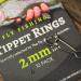 10 Pack 2mm Tippet Rings: Lightweight Trout Leader & Fly Fishing Connectors - Buy Online on GoSupps.com